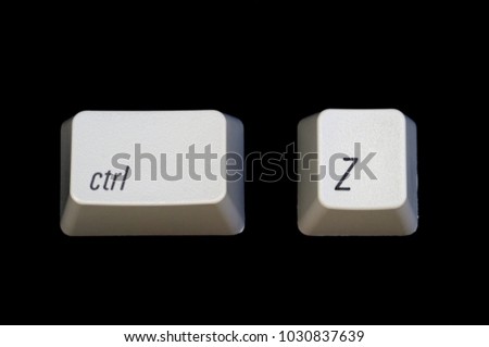 ctrl  Z undo key