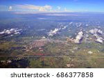 Cuba from sky