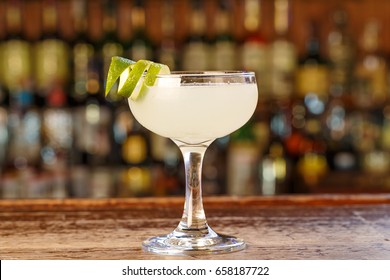 Cuban Cocktail Daiquiri -  Space For Text
