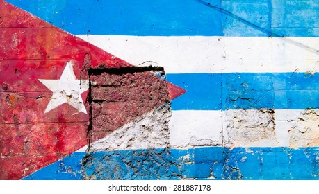Cuba varadero Oldtimer art crayon effet 3d-Look percée mural ua