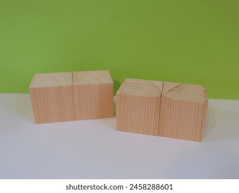 cube, block, text space, copy space, four, background, eye-catching image, simple
