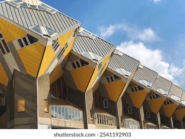 Cube House Rotterdam Netherlands Landscape - Powered by Shutterstock