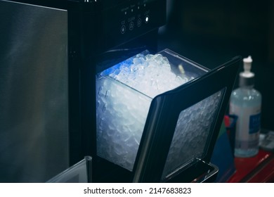 Cube ice machine. Suitable for small beverage shops. - Powered by Shutterstock