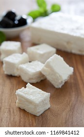 Cubes Of Feta Cheese