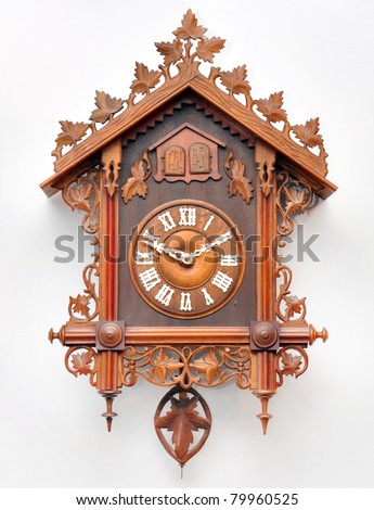 Cuckoo Clock From The Black Forest, Germany