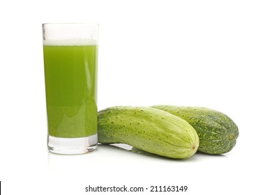 Cucumber Juice And Cucumber  