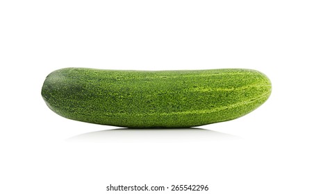 Cucumber On White Background