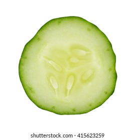 Cucumber On White Background