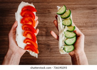cucumber tomato