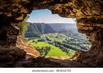 Cueva Ventana - Window Cave in Puerto Rico, USA.