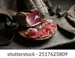 Culatello is the name of a fine raw ham produced in the Zibello area near Parma and Modena in Emilia Romagna