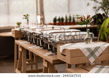 Culinary Buffet Dinner Catering Dining Food Celebration Party Concept.