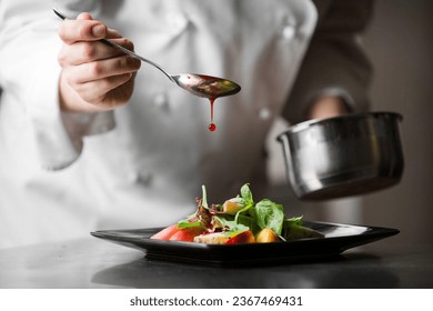 Culinary Creations in Focus: Masterpieces on Plates - Shutterstock ID 2367469431