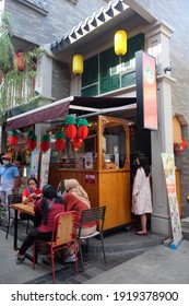 Culinary Tour In China Town PIK, Currently A Popular Tourist Spot In Jakarta. Indonesia, Feb 2021