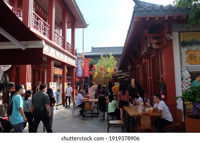 Culinary Tour In China Town PIK, Currently A Popular Tourist Spot In Jakarta. Indonesia, Feb 2021