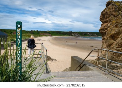 Cullen Beach Moray Coastal Path