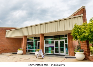 CULLOWEE, NC, USA - MAY 4: Bookstore on May 4 2019 at Western Carolina University in Cullowhee, North Carolina.