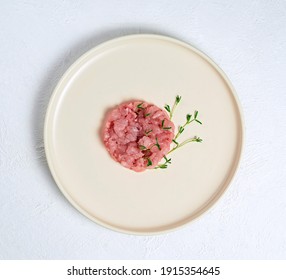 Cultivated Steak, Meat From The Plant Stem Cell, New Food Innovation, No Killing. Eat Less Meat, Eco-friendly Production.