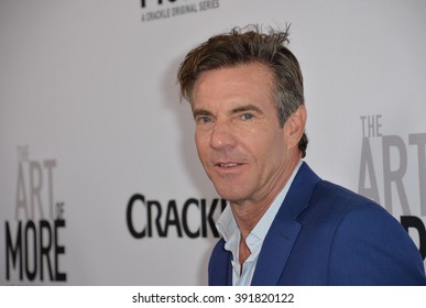 CULVER CITY, CA - OCTOBER 29, 2015: Dennis Quaid At The  Premiere For 