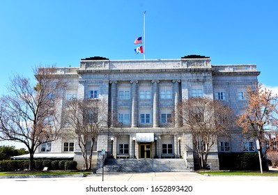 Cumberland County Courthouse,  Fayetteville, North Carolina, USA, February 21, 2020