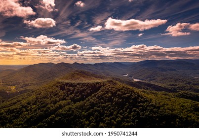 Cumberland Gap Cloudy Sky USA