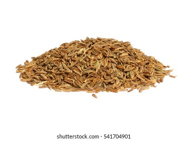 Cumin Isolated Over White Background.