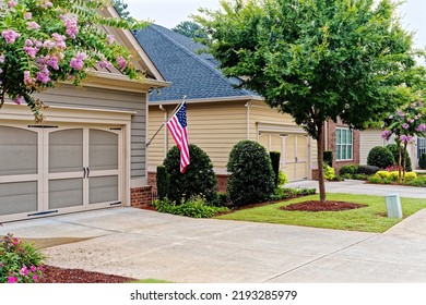 CUMMING, GEORGIA - June 25, 2022: The Housing Market Is Facing A New Boom In Growth Thanks To The Aging Baby-boomer Population And The Desire For Over-55 And Assisted Living Communities.