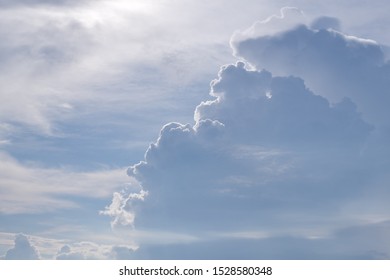 Cumulonimbus Cloud Or Cumulonimbus Calvus Species And Weather Modification Is Forming From Water