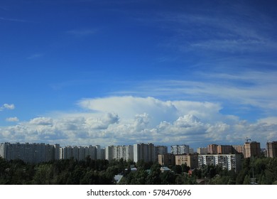 Cumulonimbus Incus Above Moscow