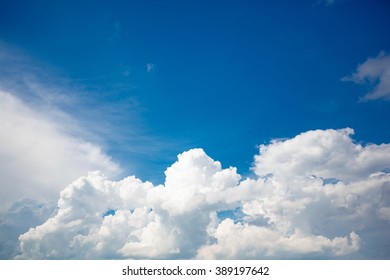 Cumulus clouds