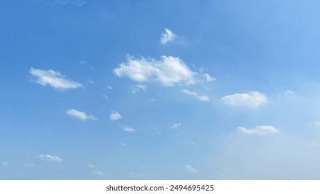 Las nubes cúmulos en