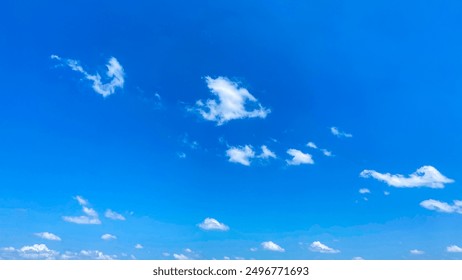 Las nubes cúmulos en