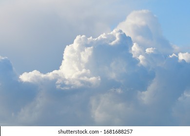 Cumulus Congestus Cloud On The Sky