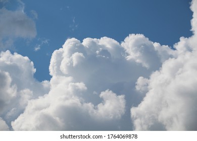 Cumulus Congestus And Cumlonimbus Clouds