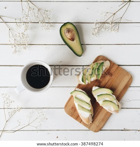 Image, Stock Photo avocado branch Food