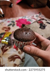 Cup cake madeup of bread with combination of chocolate. Mostly famous among kids of Nepal India and other asian nations.