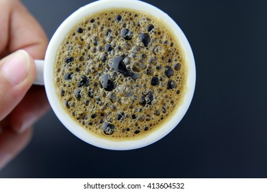 a cup of coffee