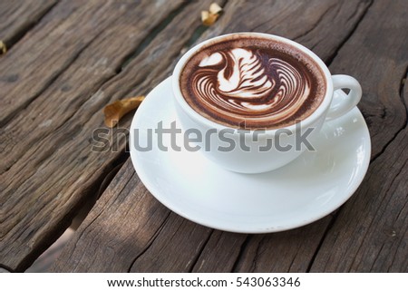 a cup of coffee

