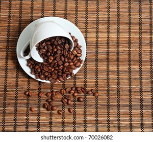 cup of coffee beans
