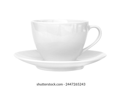 cup coffee isolated on the transparent background