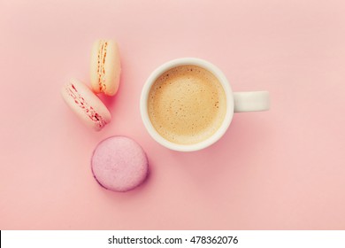 Pink Coffee Royalty-Free Stock Photo