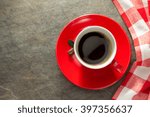 cup of coffee on table