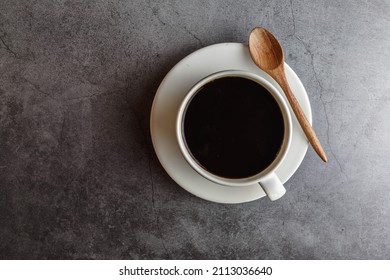 A cup of coffee  on table