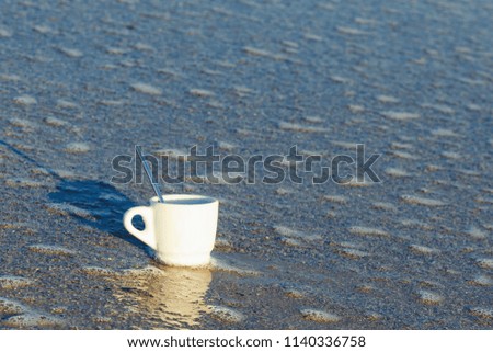 Similar – Image, Stock Photo CoffeeToGo