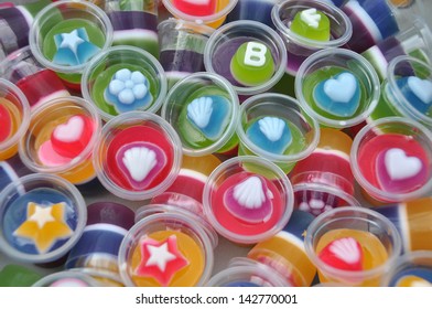 Cup Gelatin Jelly.