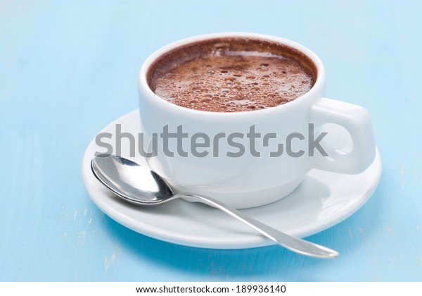 Cup Hot Chocolate Closeup Stock Photo 189936140 | Shutterstock