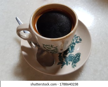 A Cup Of Kopi O Hot Black Asian Coffee