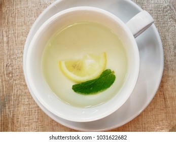 cup of lemon tea