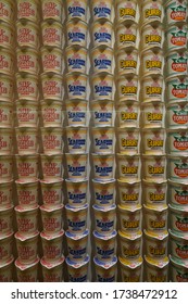 Cup noodle museum Yokohama/Japan.2020.01.31

Stacked cup noodles in Cup noodle museum