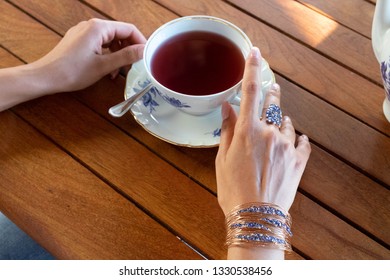 a cup of tea